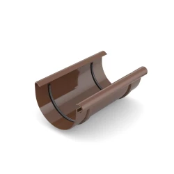 BRYZA PVC BRĄZ ZŁĄCZKA RYNNY 125