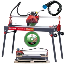 PRZECINARKA ELEKTRYCZNA RUBI DC-250 1200 PYTHON 230V-50 Hz. z CPA SPRO