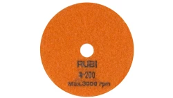 RUBI Nakładka diamentowa - GRADACJA #200 - do polerowania na sucho Ø100 MM