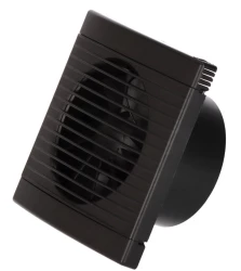 WENTYLATOR PLAY CLASSIC Ø100 S CZARNY DOSPEL