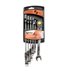 PRO ZESTAW KLUCZY PŁ. OCZK. Z GRZECHOTKA + PRZEGUB 6 SZT