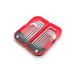 PRO ZESTAW 18 SZT KLUCZY TORX I HEX KRÓTKIE WT-18-HKTOK