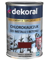 DEKORAL CHLOROKAUCZUK BRĄZ MAHONIOWY 0,9L
