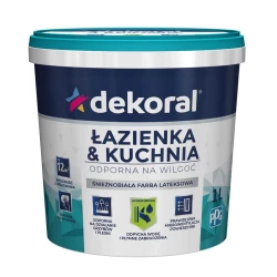 DEKORAL EMULSJA BIAŁA MALEINAK PLUS 1L