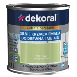 DEKORAL EMAKOL STRONG MIĘTOWA 0,2L