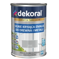 DEKORAL EMAKOL STRONG POPIELATY MAT 0,9L