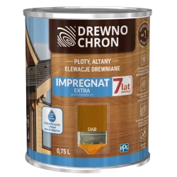 DREWNOCHRON IMPREGNAT EXTRA POWŁOKOTWÓRCZY DĄB 0,75L