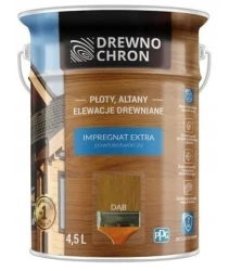DREWNOCHRON IMPREGNAT EXTRA POWŁOKOTWÓRCZY DĄB 4,5L
