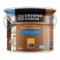 DREWNOCHRON IMPREGNAT EXTRA POWŁOKOTWÓRCZY SOSNA 2,5L