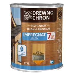 DREWNOCHRON IMPREGNAT EXTRA POWŁOKOTWÓRCZY SOSNA NATURALNA 0,75L
