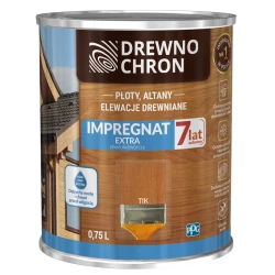 DREWNOCHRON IMPREGNAT EXTRA POWŁOKOTWÓRCZY TIK 0,75L