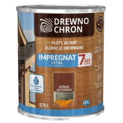 DREWNOCHRON IMPREGNAT EXTRA POWŁOKOTWÓRCZY WIŚNIA JAPOŃSKA 0,75L