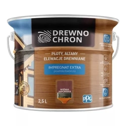 DREWNOCHRON IMPREGNAT EXTRA POWŁOKOTWÓRCZY WIŚNIA JAPOŃSKA 2,5L