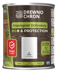 DREWNOCHRON IMPREGNAT OCHRONNY ECO&PROTECTION BIAŁY 0,75L