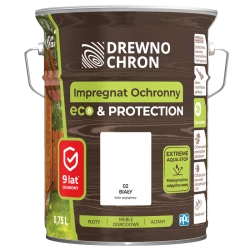 DREWNOCHRON IMPREGNAT OCHRONNY ECO&PROTECTION BIAŁY 4,5L