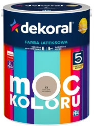 DEKORAL MOC KOLORU CAFE LATTE 5L 