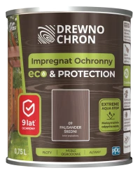 DREWNOCHRON IMPREGNAT OCHRONNY ECO&PROTECTION PALISANDER ŚREDNI 0,75L