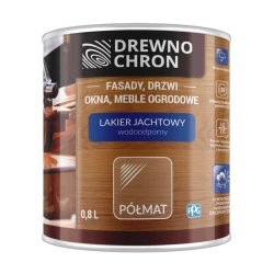DREWNOCHRON LAKIER JACHTOWY PÓŁMAT 0,8L