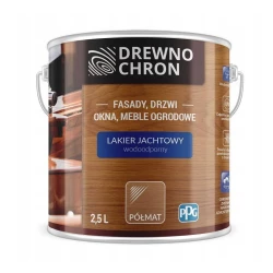 DREWNOCHRON LAKIER JACHTOWY PÓŁMAT 2,5L