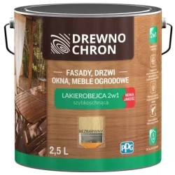 DREWNOCHRON LAKIEROBEJCA 2W1 BEZBARWNY 2,5L