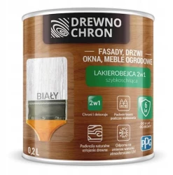 DREWNOCHRON LAKIEROBEJCA 2W1 BIAŁY 0,2L