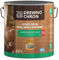 DREWNOCHRON LAKIEROBEJCA 2W1 DĄB NATURALNY 2,5L