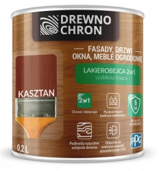 DREWNOCHRON LAKIEROBEJCA 2W1 KASZTAN 0,2L