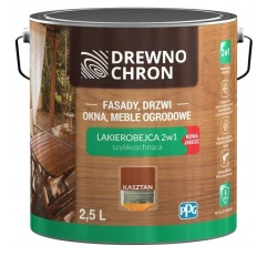 DREWNOCHRON LAKIEROBEJCA 2W1 KASZTAN 2,5L