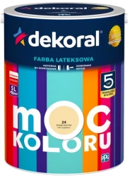 DEKORAL MOC KOLORU PIASEK PUSTYNI 5L 