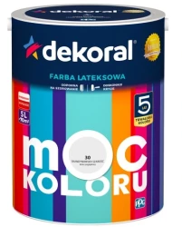 DEKORAL MOC KOLORU SKANDYNAWSKA SZAROŚĆ 5L 