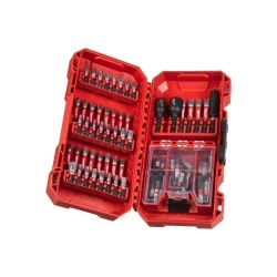 Milwaukee Zestaw bitów udarowych Shockwave do śrub Phillips, Pozidriv, Torx i Hex (75 szt.)