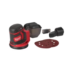 Milwaukee M18 BOS125-0 - Szlifierka mimośrodowa 125 mm, 18 V, bez wyposażenia