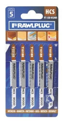 Brzeszczoty do wyrzynarek do cięcia wzdłużnego drewna 100 mm HCS 2,5 mm - blister - 5 szt.