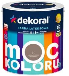 DEKORAL MOC KOLORU KAWO.PRALINKA 2,5L 