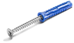 4ALL Kołek uniwersalny 6x30 mm z wkrętem 4,5x40 mm- worek foliowy - 14 szt.
