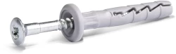 FX-K Kołek wbijany z kołnierzem 6x60 mm - blister - 16 szt.