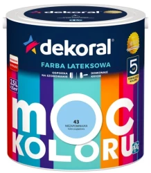 DEKORAL MOC KOLORU NIEZAPOMINAJKA 2,5L 