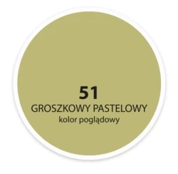 DEKORAL MOC KOLORU GROSZKOWY PASTELOWY 2,5L 
