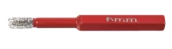 Otwornica diamentowa 6mm HEX max 3200 obr/min