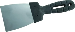 Szpachelka nierdzewna 80mm czarna rączka