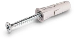 UNO Kołek uniwersalny 10x36mm z wkrętem 5,0x45mm - worek foliowy - 15 szt.