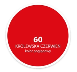 DEKORAL MOC KOLORU KRÓLEWSKA CZERWIEŃ 2,5L 