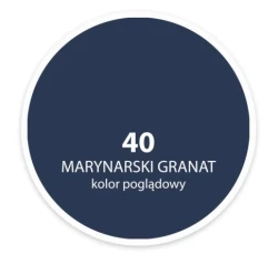 DEKORAL MOC KOLORU MARYNARSKI GRANAT 2,5L 