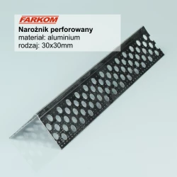 NAROŻNIK PERFOROWANY AL 3,0M (30x30)