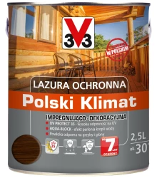 V33 Lazura ochronna 2,5L palisander