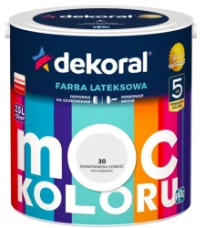 DEKORAL MOC KOLORU SKANDYNAWSKA SZAROŚĆ 2,5L 