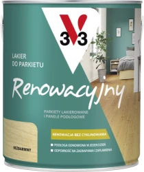 V33 Lakier do parkietu renowacyjny 0,75L połysk