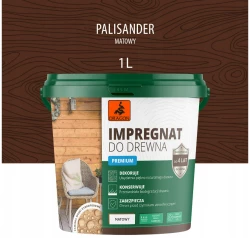 DRAGON Impregnat akrylowy do drewna 1L - palisander