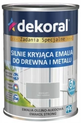 DEKORAL EMAKOL STRONG EMALIA POPIELATY 0,9L