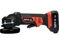 YATO ANGLE GRINDER 18V 125MM SET WITH BATTERY 2,0AH + CHARGER 60MIN YT-82826